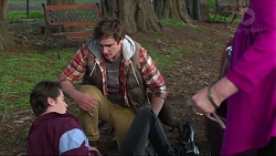 Ben Kirk, Kyle Canning in Neighbours Episode 