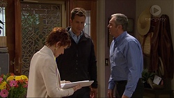 Susan Kennedy, Mark Brennan, Karl Kennedy in Neighbours Episode 7250