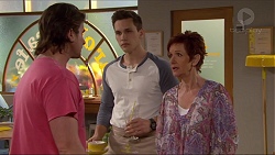 Brad Willis, Josh Willis, Susan Kennedy in Neighbours Episode 7254