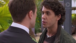 Aaron Brennan, Dean Holt in Neighbours Episode 