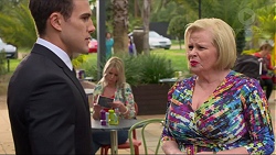 Aaron Brennan, Sheila Canning in Neighbours Episode 