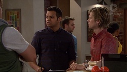 Nate Kinski, Daniel Robinson in Neighbours Episode 7255