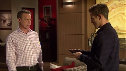 Paul Robinson, Aaron Brennan in Neighbours Episode 7256