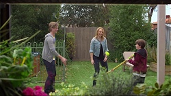 Daniel Robinson, Steph Scully, Jimmy Williams in Neighbours Episode 7259