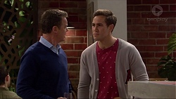 Paul Robinson, Aaron Brennan in Neighbours Episode 