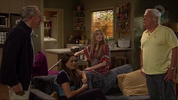 Doug Willis, Paige Novak, Amber Turner, Lou Carpenter in Neighbours Episode 