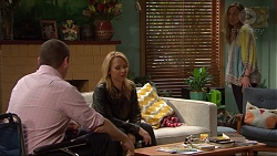 Toadie Rebecchi, Steph Scully, Sonya Rebecchi in Neighbours Episode 7263