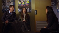 Mark Brennan, Paige Smith, Michelle Kim in Neighbours Episode 7265