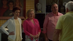 Susan Kennedy, Sheila Canning, Karl Kennedy, Lou Carpenter in Neighbours Episode 