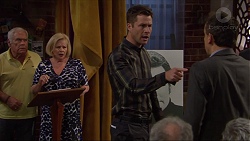 Lou Carpenter, Sheila Canning, Mark Brennan, Stanley Neve in Neighbours Episode 7269