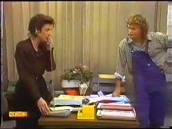 Gail Robinson, Henry Ramsay in Neighbours Episode 