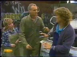 Charlene Robinson, Jim Robinson, Henry Ramsay in Neighbours Episode 