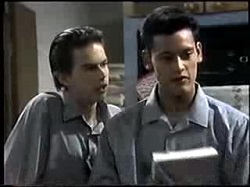 Todd Landers, Josh Anderson in Neighbours Episode 1396