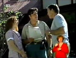 Cody Willis, Andrew MacKenzie, Doug Willis in Neighbours Episode 