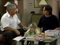 Lou Carpenter, Louise Carpenter (Lolly), Darren Stark in Neighbours Episode 