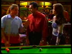 Toadie Rebecchi, Karl Kennedy, Sarah Beaumont in Neighbours Episode 