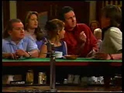 Toadie Rebecchi, Sarah Beaumont, Karen Oldman, Karl Kennedy, Nick Atkins in Neighbours Episode 3047