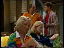 Philip Martin, Lance Wilkinson, Ruth Wilkinson, Amy Greenwood in Neighbours Episode 