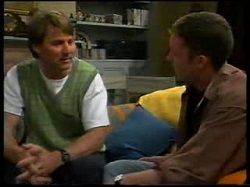 Geoff Burke, Ben Atkins in Neighbours Episode 