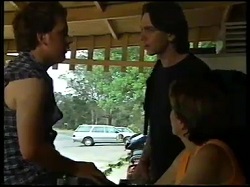 Mark Billings, Darren Stark, Libby Kennedy in Neighbours Episode 