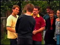 Joel Samuels, Lance Wilkinson, Toadie Rebecchi, Drew Kirk, Susan Kennedy, Libby Kennedy in Neighbours Episode 