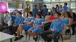 Susan Kennedy, Paul Robinson, Liljana Bishop in Neighbours Episode 