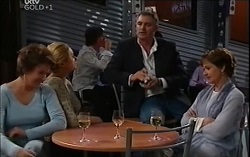 Lyn Scully, Janelle Timmins, Bobby Hoyland, Susan Kennedy in Neighbours Episode 