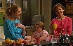 Janelle Timmins, Bree Timmins, Susan Kennedy in Neighbours Episode 