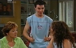 Susan Kennedy, Stingray Timmins, Liljana Bishop in Neighbours Episode 