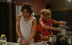 Dylan Timmins, Sky Mangel in Neighbours Episode 4724