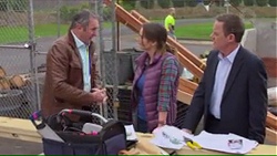 Karl Kennedy, Amy Williams, Paul Robinson in Neighbours Episode 