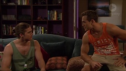 Tyler Brennan, Aaron Brennan in Neighbours Episode 7277