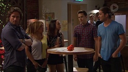 Brad Willis, Terese Willis, Imogen Willis, Josh Willis, Tyler Brennan in Neighbours Episode 7281