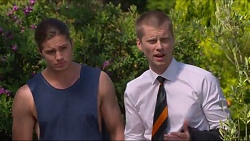 Tyler Brennan, Daniel Robinson in Neighbours Episode 