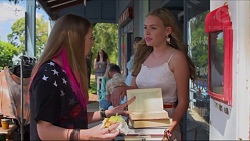 Piper Willis, Xanthe Canning in Neighbours Episode 