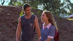 Tyler Brennan, Piper Willis in Neighbours Episode 7295