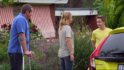 Toadie Rebecchi, Steph Scully, Charlie Hoyland in Neighbours Episode 