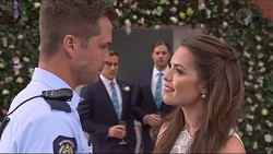 Mark Brennan, Aaron Brennan, Tyler Brennan, Paige Smith in Neighbours Episode 7298