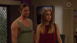 Tyler Brennan, Courtney Grixti in Neighbours Episode 7300