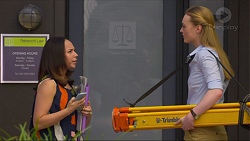 Imogen Willis, Amanda Fowke in Neighbours Episode 7301