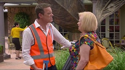 Paul Robinson, Sheila Canning in Neighbours Episode 