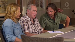 Steph Scully, Doug Willis, Brad Willis in Neighbours Episode 