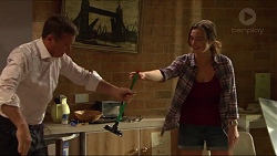 Paul Robinson, Amy Williams in Neighbours Episode 