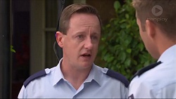 Const. Ian McKay, Mark Brennan in Neighbours Episode 7303