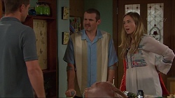 Mark Brennan, Toadie Rebecchi, Sonya Rebecchi in Neighbours Episode 7305