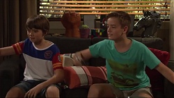 Jimmy Williams, Charlie Hoyland in Neighbours Episode 7306