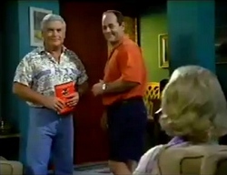 Lou Carpenter, Philip Martin, Helen Daniels in Neighbours Episode 2857