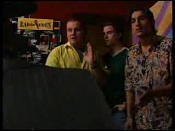 Toadie Rebecchi, Nick Atkins, Tony Simpson in Neighbours Episode 3055