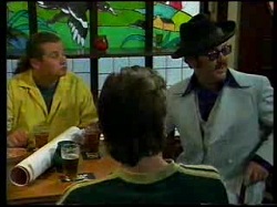 Toadie Rebecchi, Dave Graney, Nick Atkins in Neighbours Episode 3055