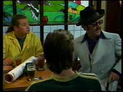 Toadie Rebecchi, Dave Graney, Nick Atkins in Neighbours Episode 